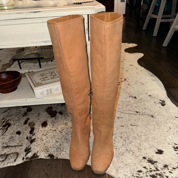 Dolce Vita Leather Heeled Boots - Picture 3 of 8